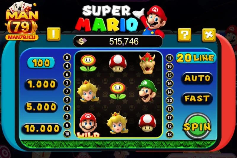Nổ hũ super mario